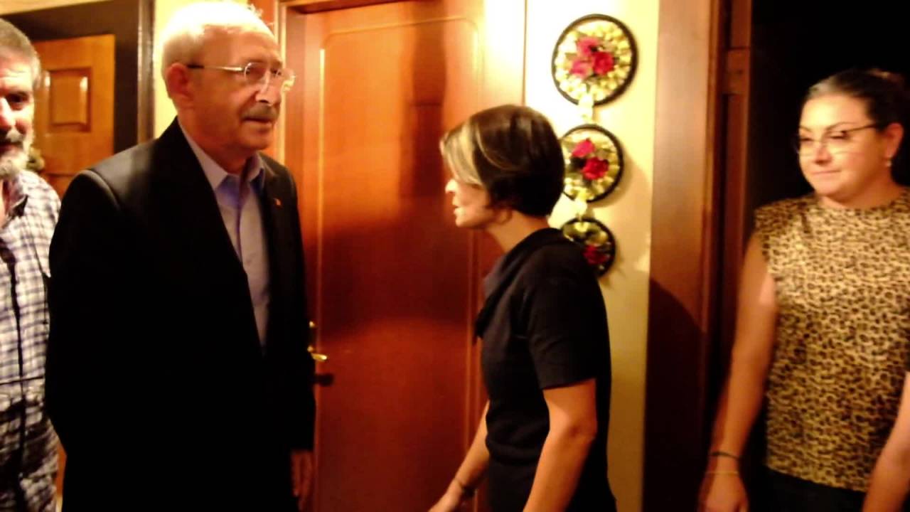 Kemal Kılıçdaroğlu'ndan Ali Kaya Özel’e Taziye Ziyareti