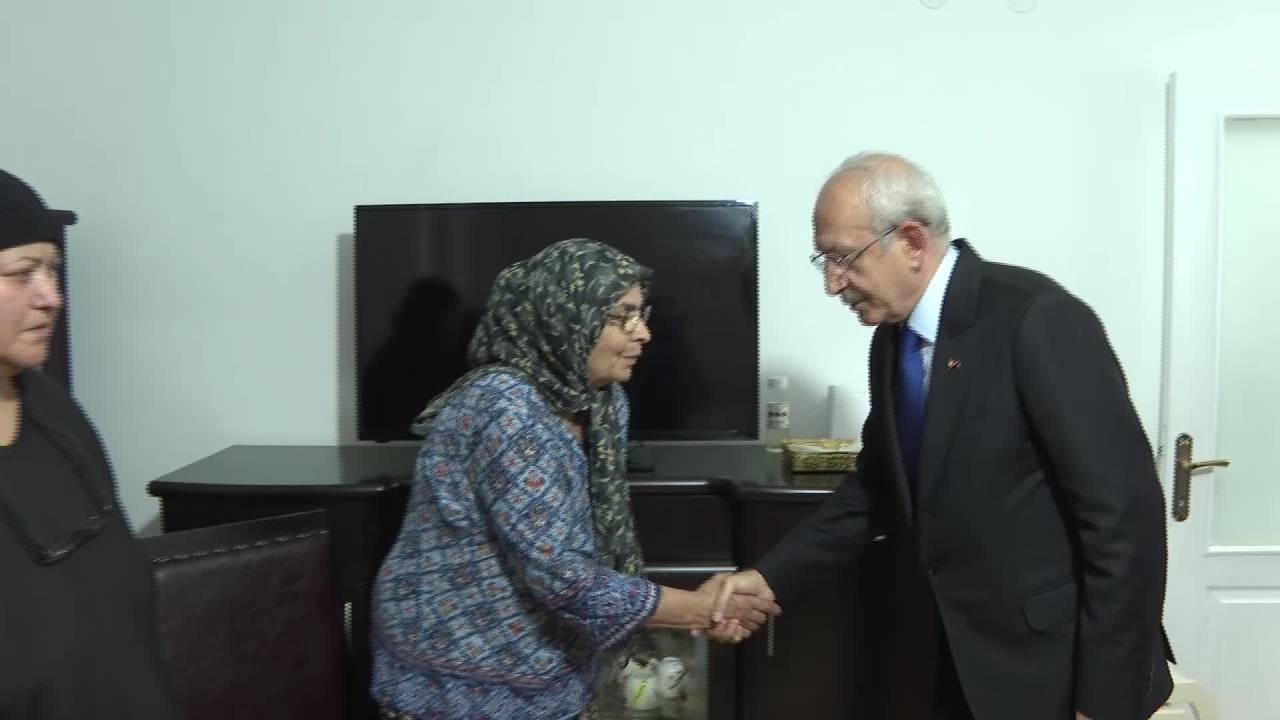 Kılıçdaroğlu'ndan Eski Etimesgut İlçe Başkanı Öktem'e Taziye Ziyareti