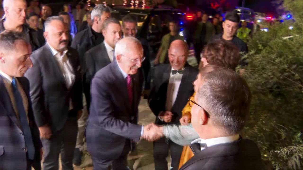 Kemal Kılıçdaroğlu, Tunç Soyer'in Kızının Düğün Törenine Katıldı