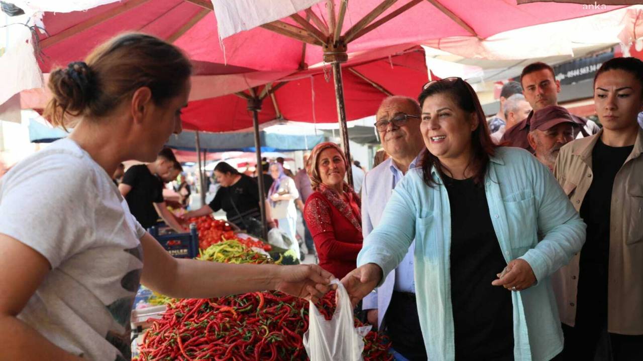 Aydın Büyükşehir Belediye Başkan Özlem Çerçioğlu, Germencik’te Vatandaşlarla Bir Araya Geldi