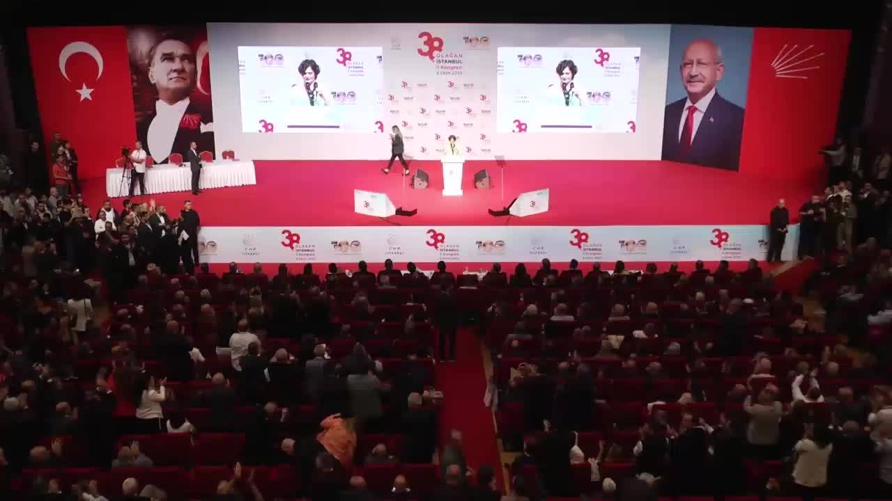 Chp 38. Olağan İstanbul İl Kongresi Başladı...