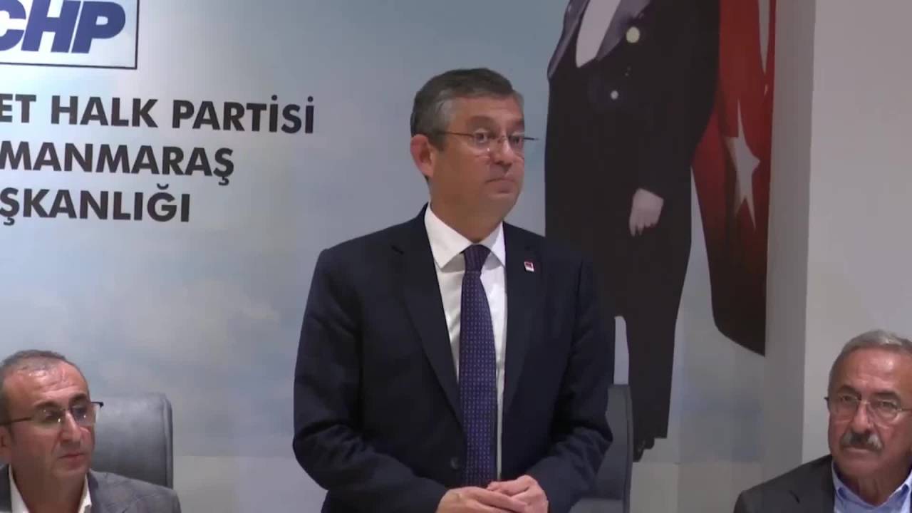 Özgür Özel Kahramanmaraş'ta: "Kongre Salonuna 46 İl Başkanı İle Girerim, 81 İl Başkanıyla Çıkarım"
