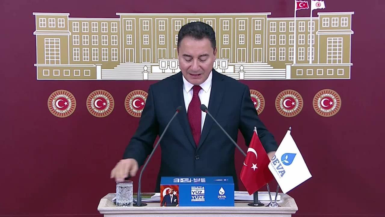 Ali Babacan: “Bizim Beklentimiz Derhal Can Atalay’ın Serbest Bırakılıp Buradaki Görevine Hemen Başlaması”