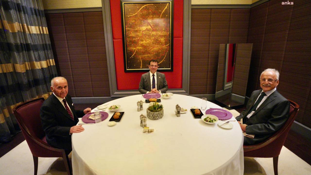 İmamoğlu: "Sayın Karayalçın Ve Sayın Çetin İle Buluşarak Kurultay Ve Divan Deneyimlerini Dinledim"