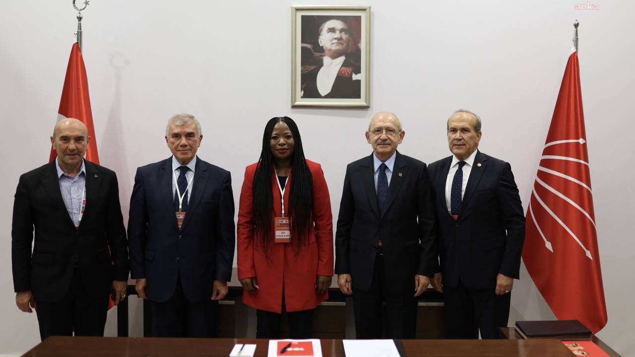 Kılıçdaroğlu, Sosyalist Enternasyonel Genel Sekreteri Benedicta Lasi İle Bir Araya Geldi