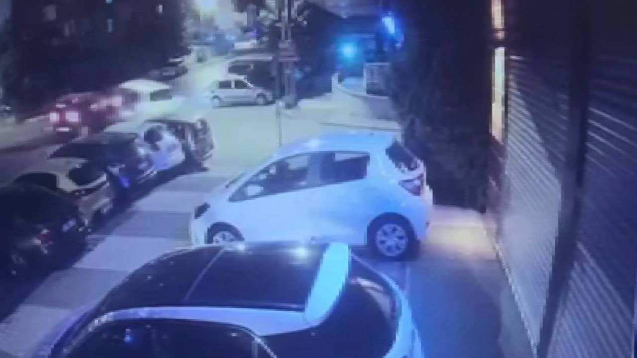 Maltepe'de 6 Aracın Hasar Gördüğü Kaza Kamerada