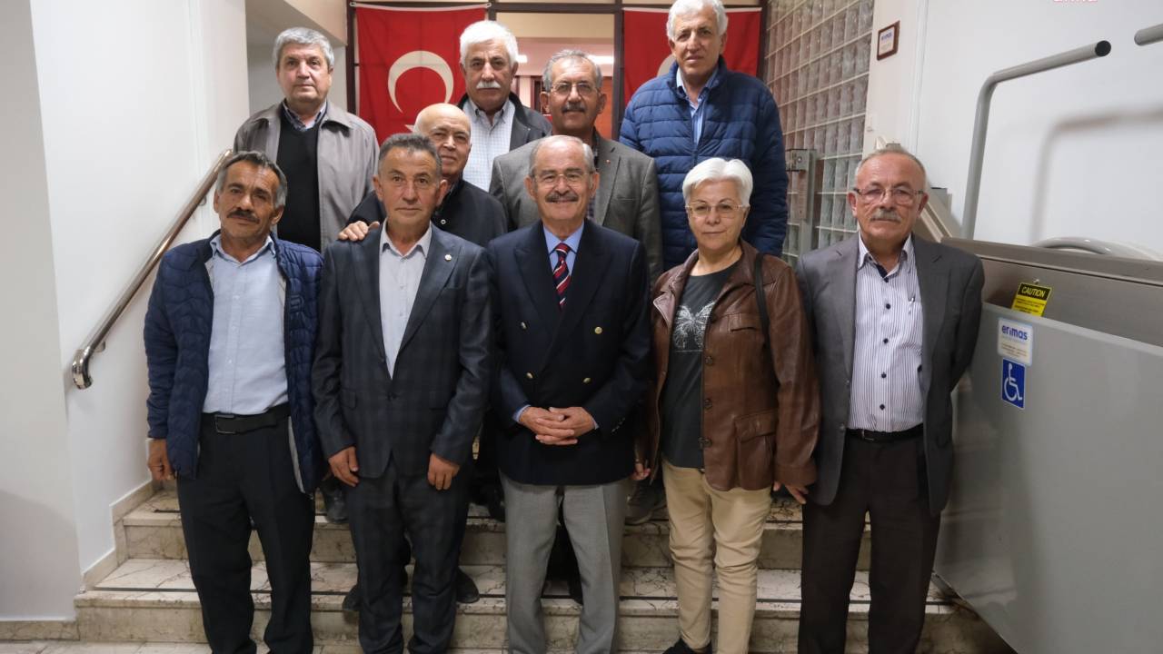 Chp Mihalıççık İlçe Yönetiminden Yılmaz Büyükerşen’e Nezaket Ziyareti