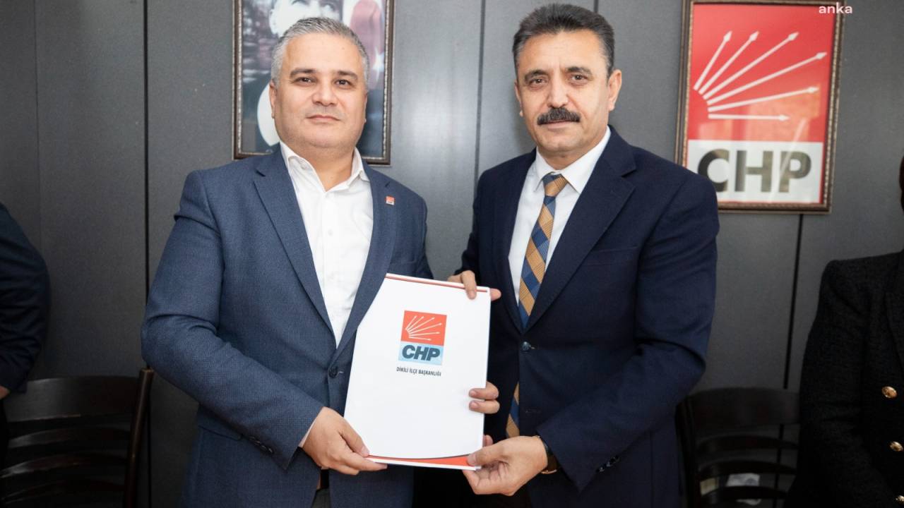 Dikili Belediye Başkanı Adil Kırgöz Adaylık Başvurusu Yaptı