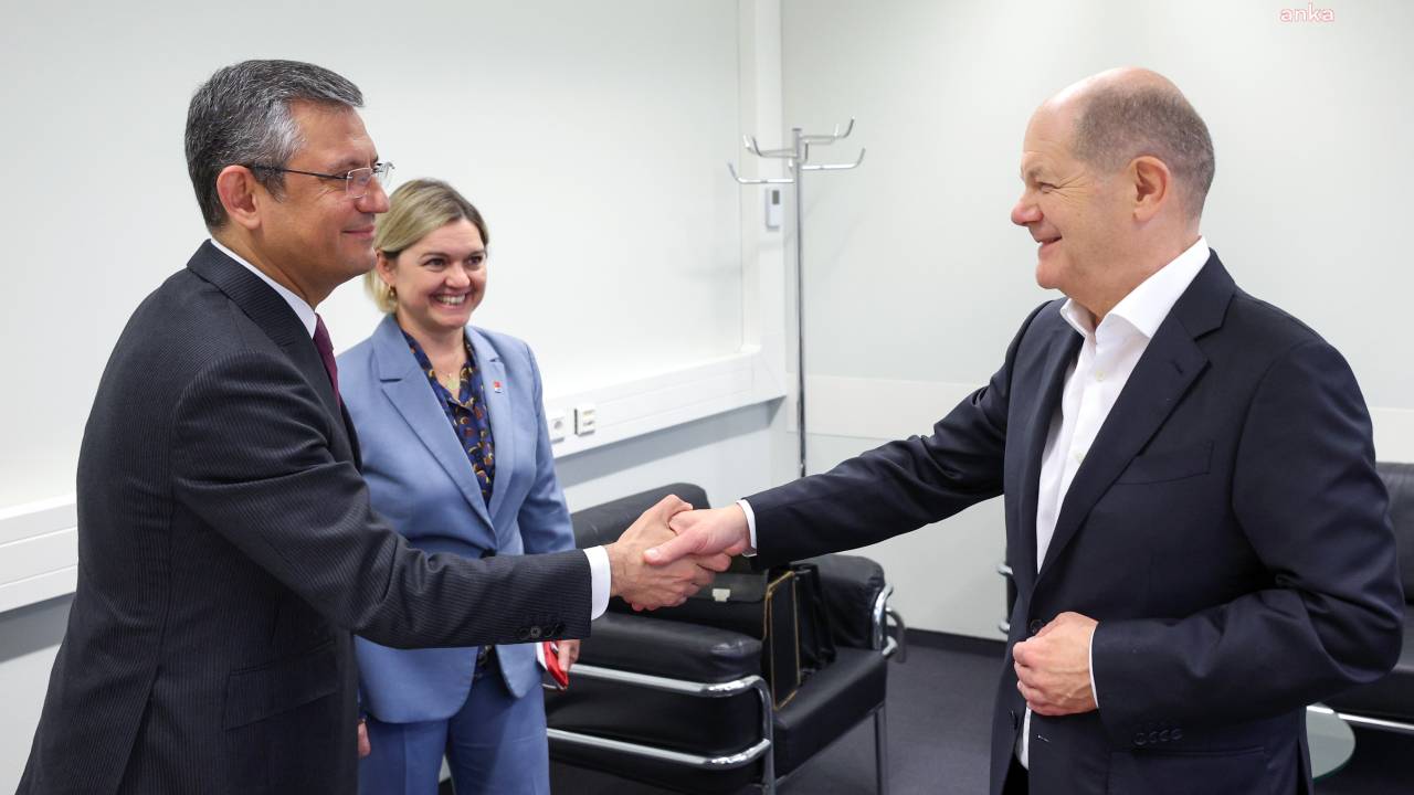 Özgür Özel, Almanya Başbakanı Olaf Scholz İle Berlin'de Bir Araya Geldi