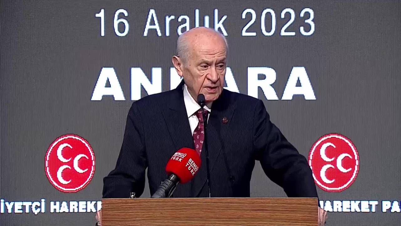 Devlet Bahçeli: Ak Parti İle Çözemeyeceğimiz Bir Mesele Olmayacaktır