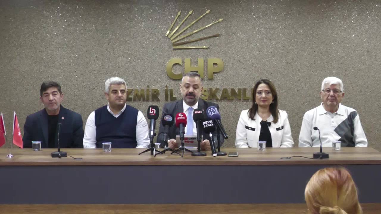 Chp İzmir İl Başkanı Aslanoğlu'ndan Cumhurbaşkanı'na Çağrı: “Milli Eğitim Bakanı'nı Görevden Alın”