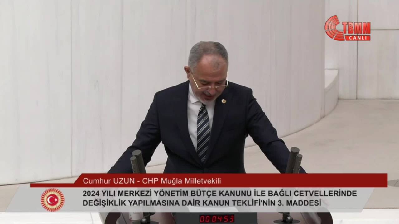 Cumhur Uzun: “Bu Bütçeye Tek Adama Tek Bütçe, Harcamaları Da Keyfince Demek Tam Da Yerinde”
