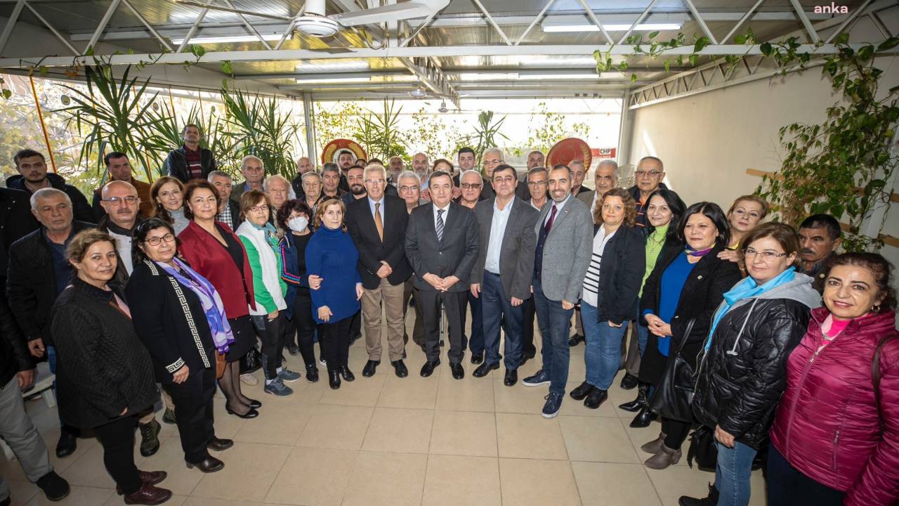 Başkan Batur, Chp İlçe Örgütleriyle Kucaklaştı