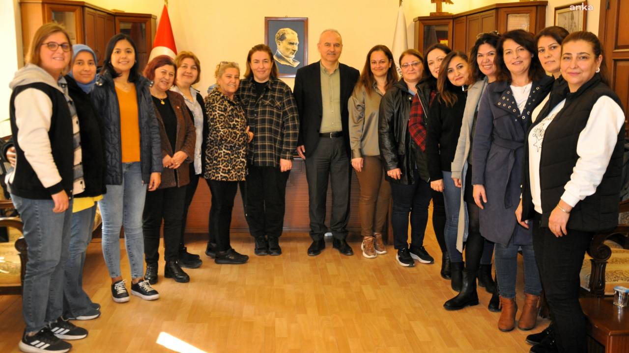Çineli Kadınlardan Belediye Başkanı Kıvrak’a Tebrik Ziyareti