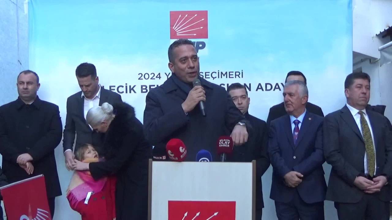 Ali Mahir Başarır, Bilecik'te: "Bizim Adaylarımız Su Gibi Temiz"