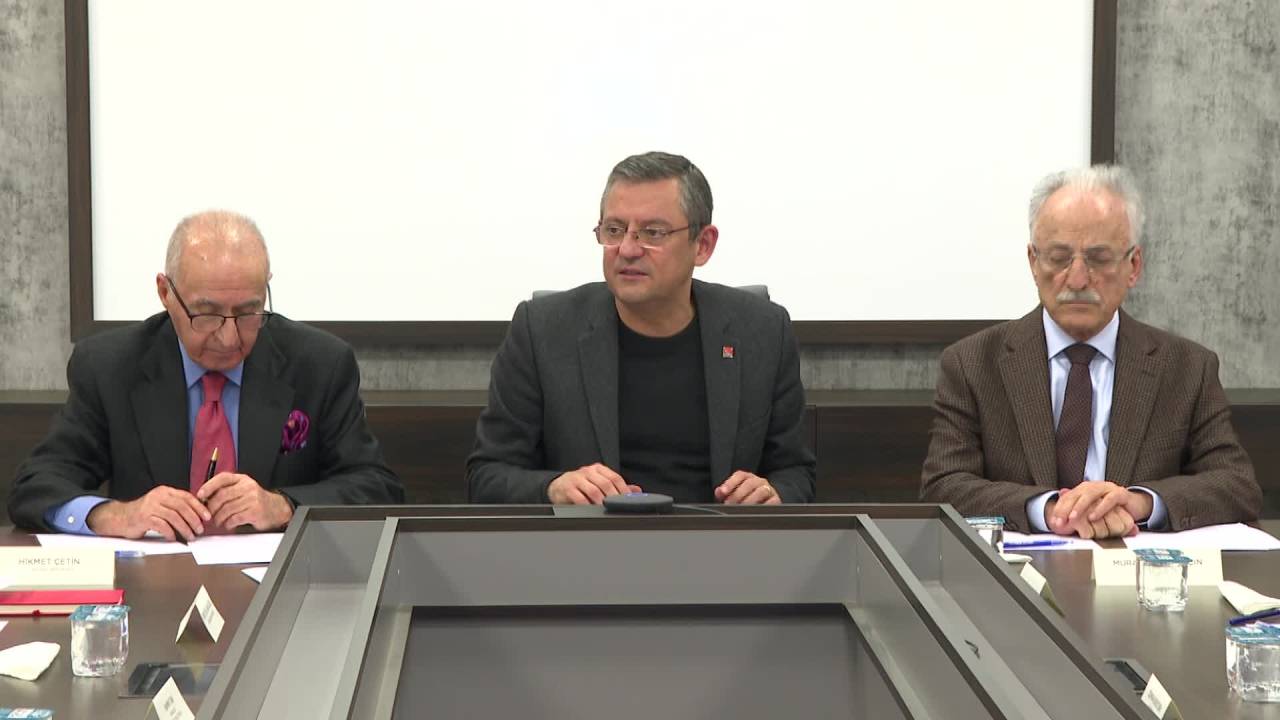 Özgür Özel, Chp Dış Politika Danışma Kurulu Toplantısına Başkanlık Yaptı