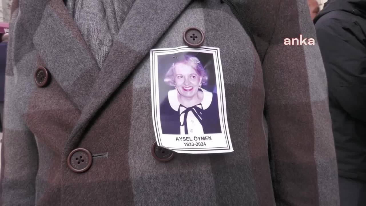 Altan Öymen’in Eşi Aysel Öymen, İstanbul’da Son Yolculuğuna Uğurlandı