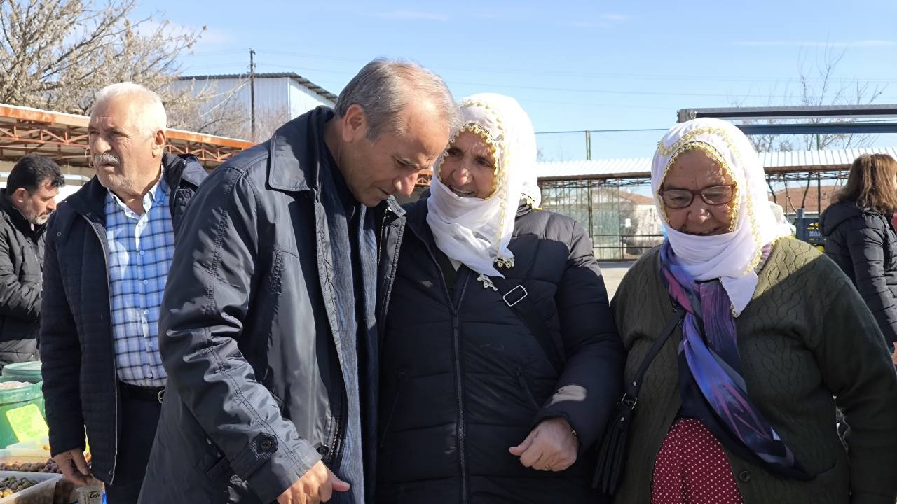 Arguvan Belediye Başkanı Kızıldaş'tan Pazar Esnafına Ziyaret