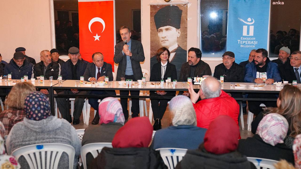 Tepebaşı Belediye Başkanı Ataç Ve Ebb Başkan Adayı Ünlüce'den Mahallelere Ziyaret