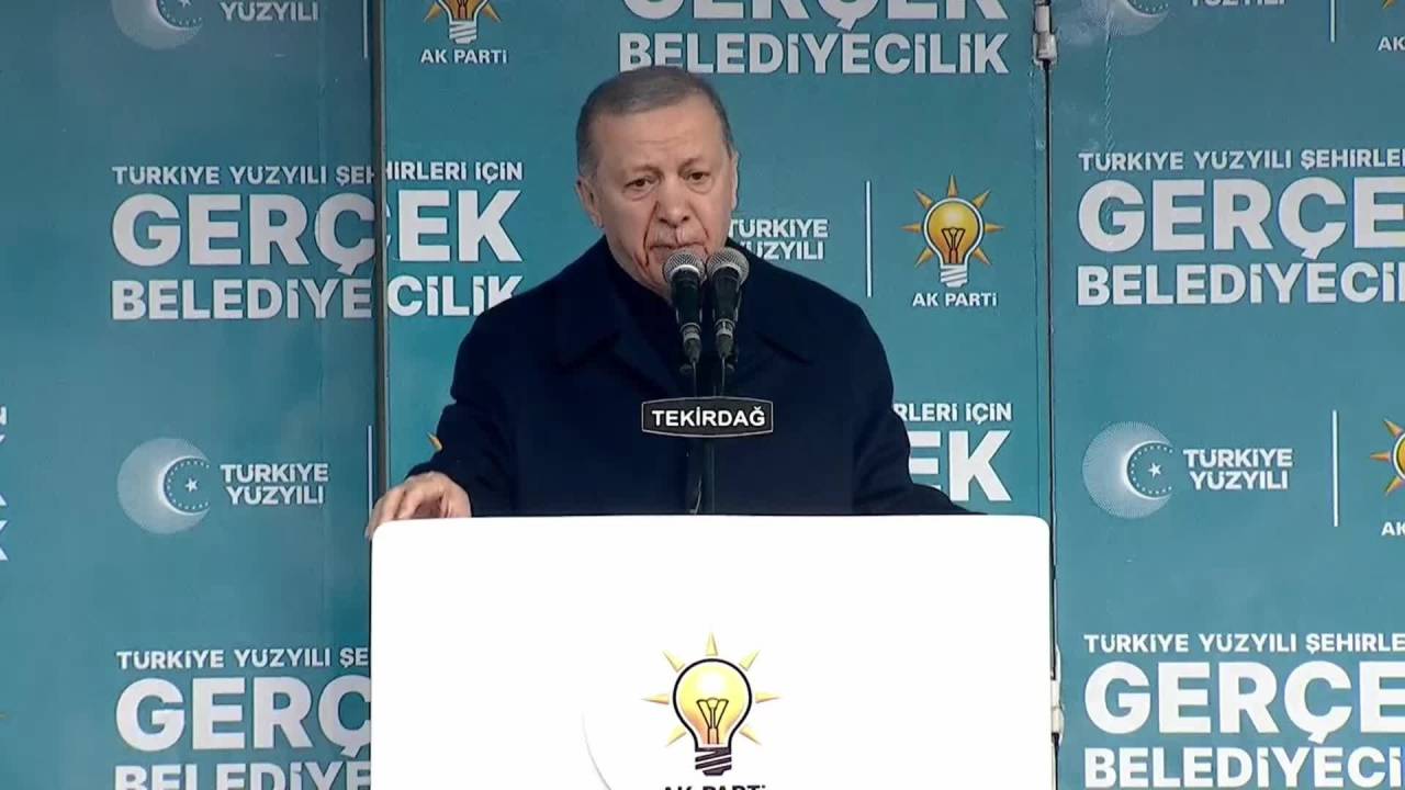 Erdoğan: Ağlamak Yok, Çok Daha Fazla Tekirdağ'lı Kardeşimizin Gönlüne Girmenin Yollarını Arayacağız
