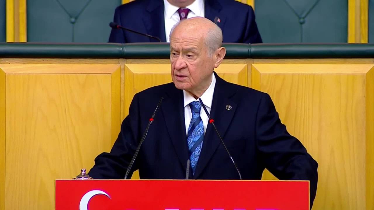 Mhp Lideri Bahçeli: Kızıl  Elma'nın Yeni İstikameti Uzay