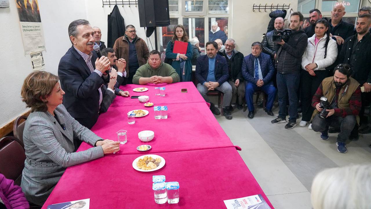 Tepebaşı Belediye Başkanı Ataç Ve Ebb Başkan Adayı Ünlüce Vatandaşlarla Buluştu