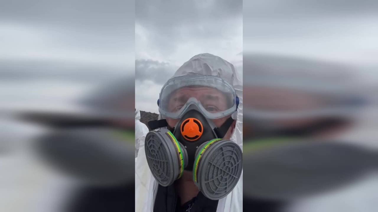 Ümit Özdağ: Özel Maske Ve Kıyafetlerle Erzincan'a Gitti Ancak Ekipler Tarafından Maden Sahasına Alınmadı