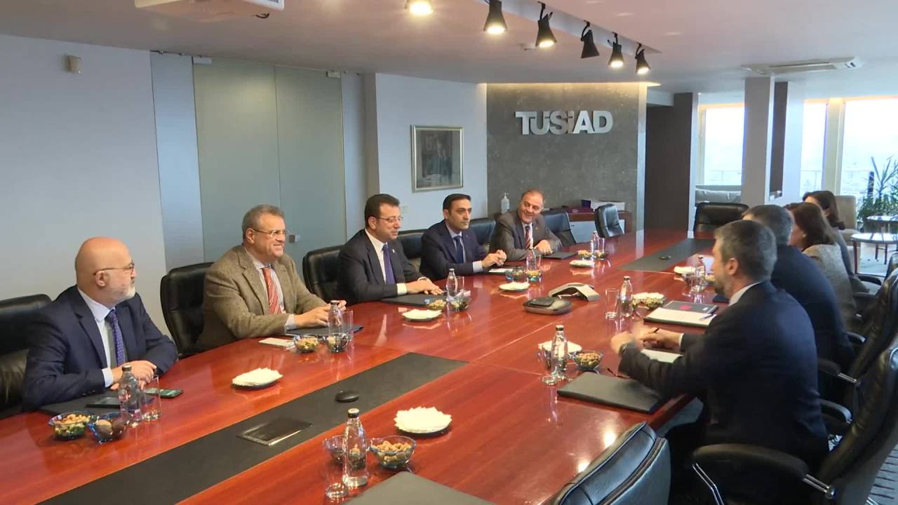 Tüsiad’ı Ziyaret Eden İmamoğlu: "5 Yılda İstanbul’un Her Kurumu  Ve Kuruluşuyla Maksimum Diyaloğu Başardık"