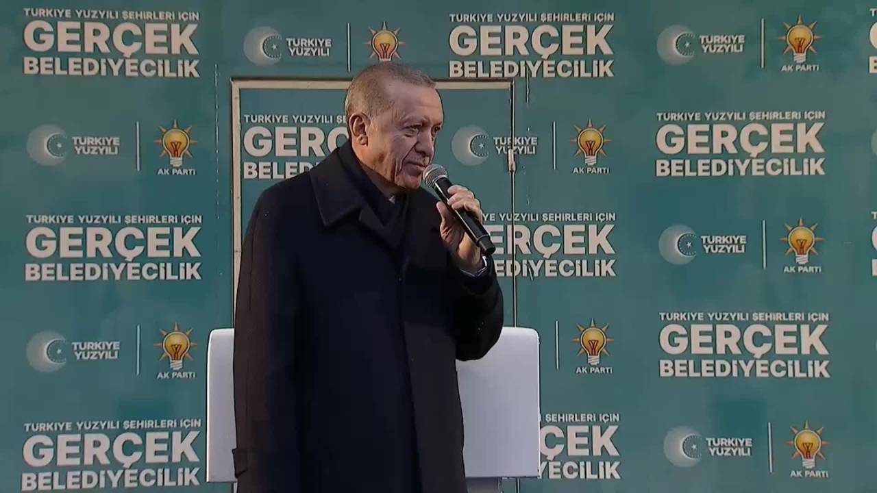 Erdoğan: "Klasik Belediyeciliğin Çok Ötesinde Bir Standart Vaat Ediyoruz"
