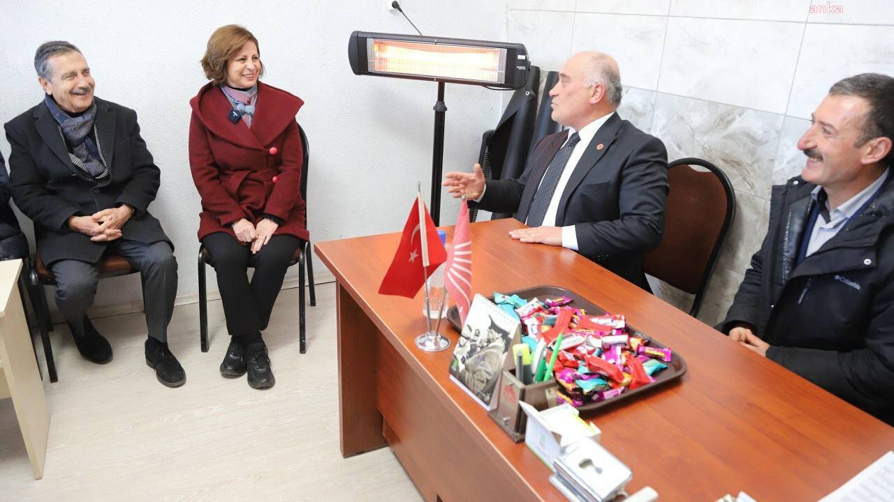 Tepebaşı Belediye Başkanı Ataç Ve Chp Ebb Başkan Adayı Ünlüce'den Han İlçesine Ziyaret