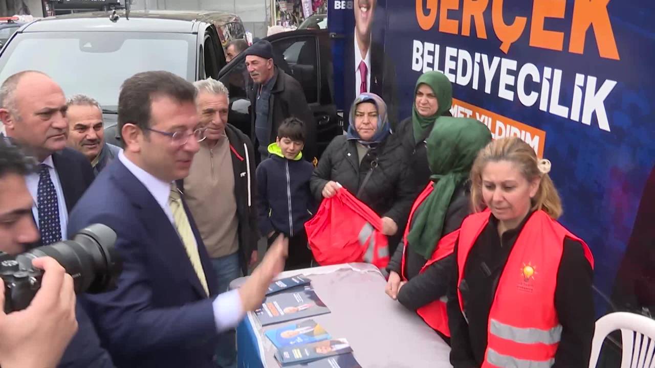 Vatandaştan İmamoğlu’na: “Tansu Çiller’e Özel İmar Çıkaran Murat Kurum’a Oy Yok”