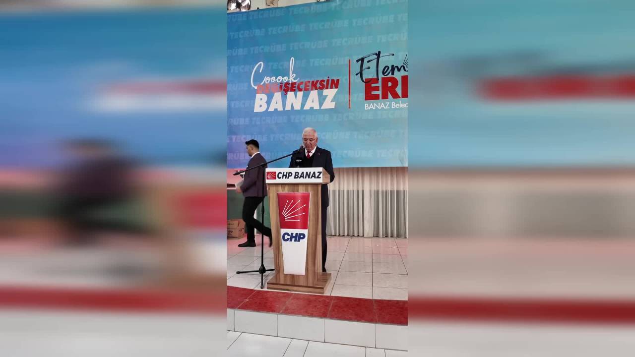 Chp Banaz Belediye Başkan Adayı Etem Erdem: "Banaz Adil, Liyakat Sahibi Yöneticilere Kavuşacaktır"