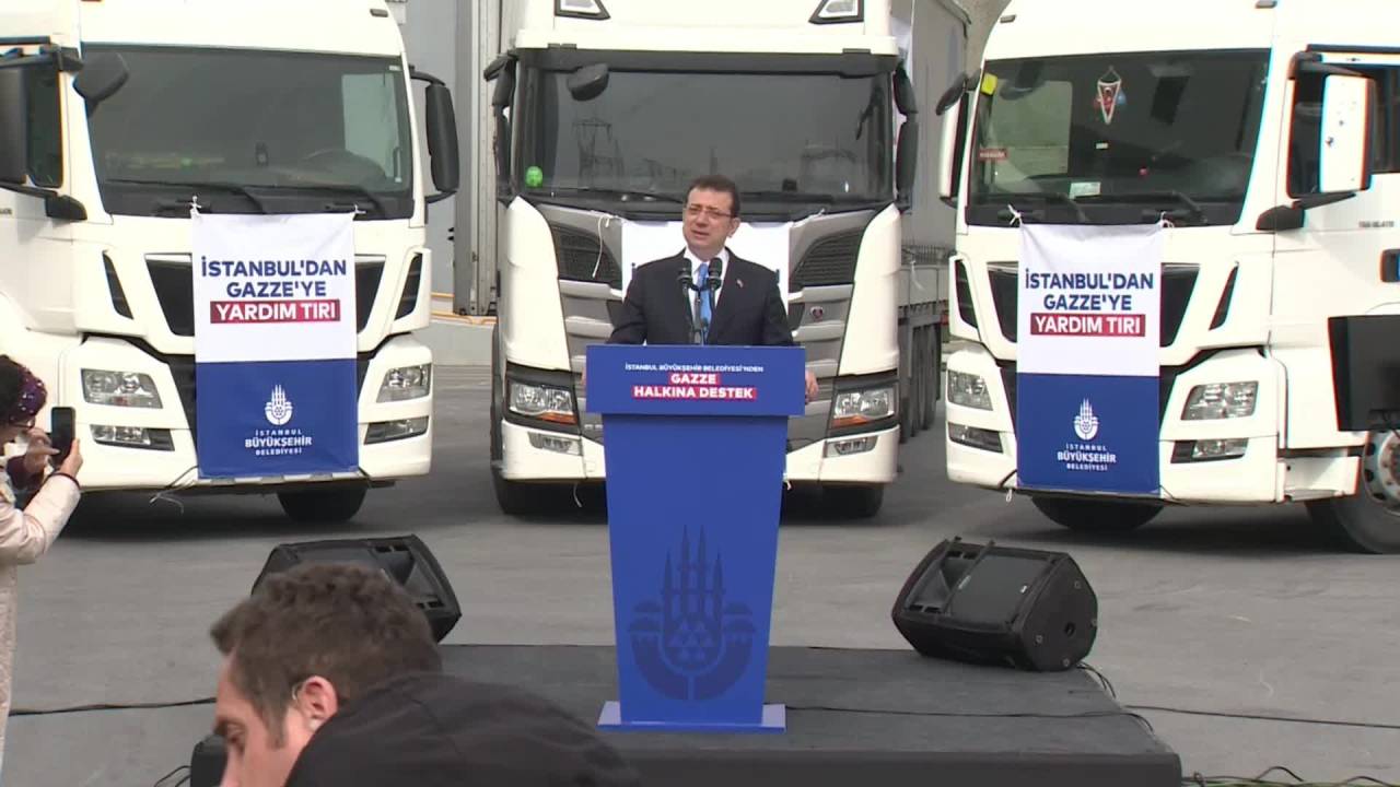 İmamoğlu: Gazzeye Yardım İçin İbb'yi Kazanmayı Bekleyemezsiniz