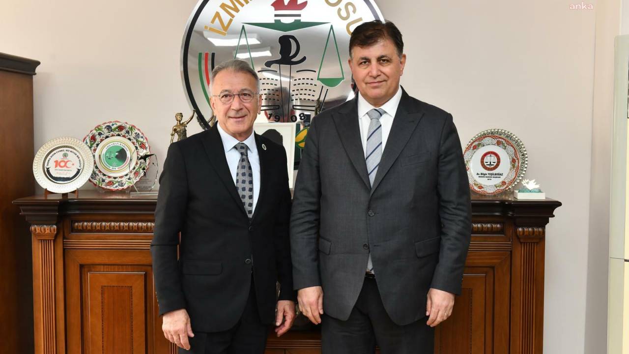 İzmir Büyükşehir Belediye Başkan Adayı Cemil Tugay, Seçim Güvenliği İçin İzmir Barosu'ndan Destek İstedi