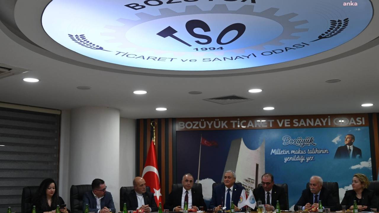 Bozüyük Belediye Başkanı Bakkalcıoğlu, Ticaret Odası Meclis Üyeleri İle Buluştu