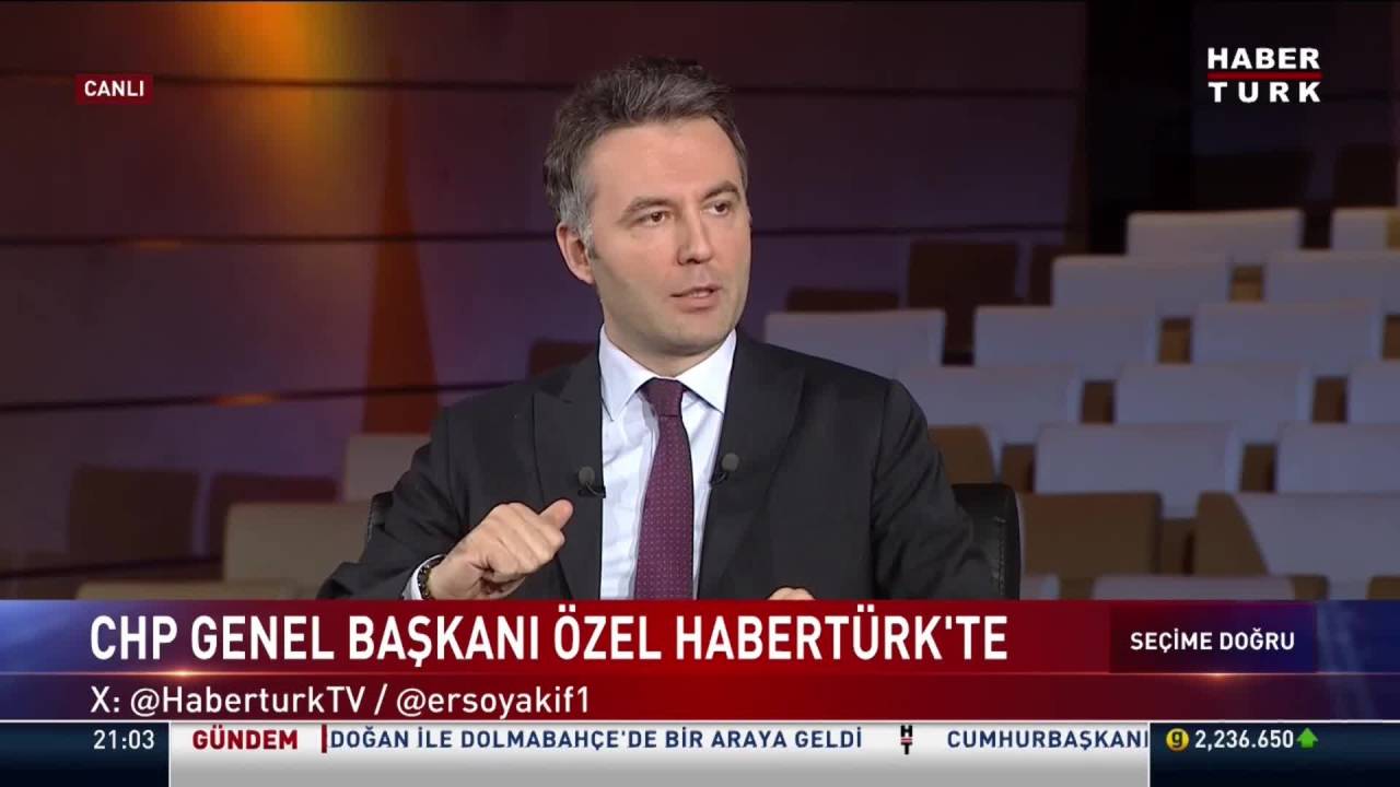 Özgür Özel: "Genel Seçimlerde Partiyi İktidar Yapacağım, Yapmazsam Bir Gün Görevde Durmam"