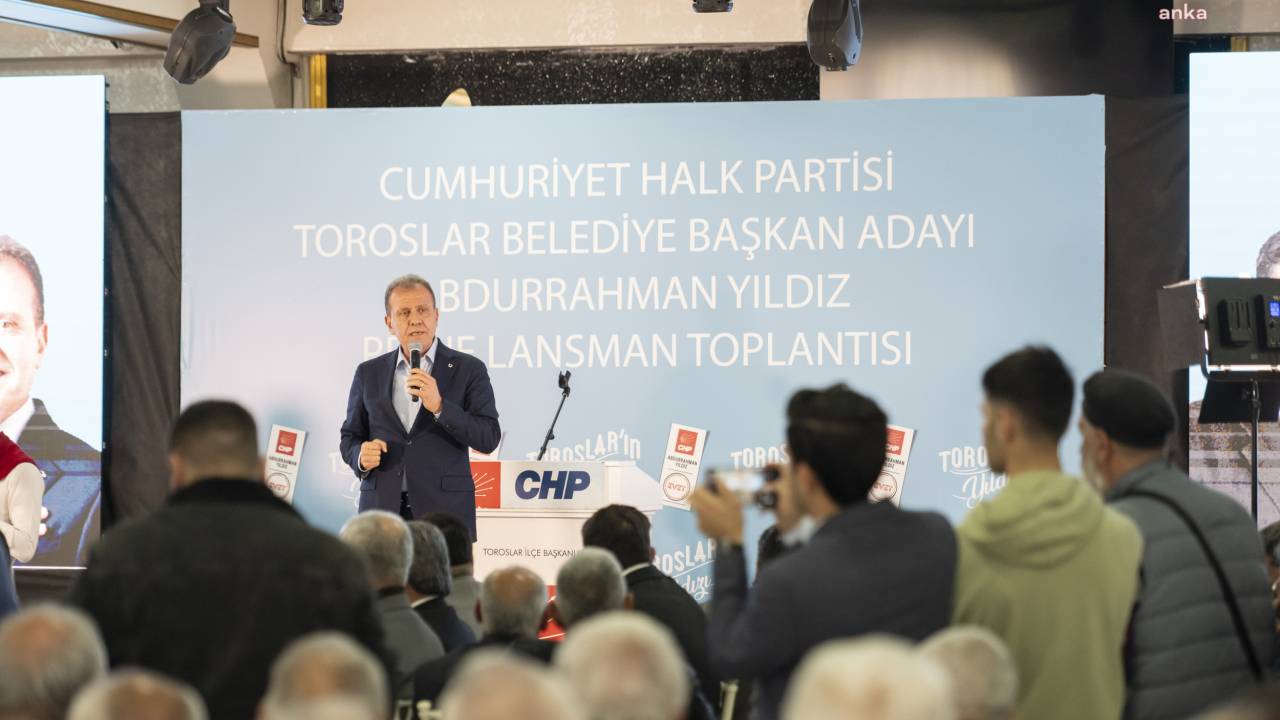 Vahap Seçer, Chp Toroslar Belediye Başkan Adayı Yıldız’ın Proje Tanıtım Toplantısı'na Katıldı