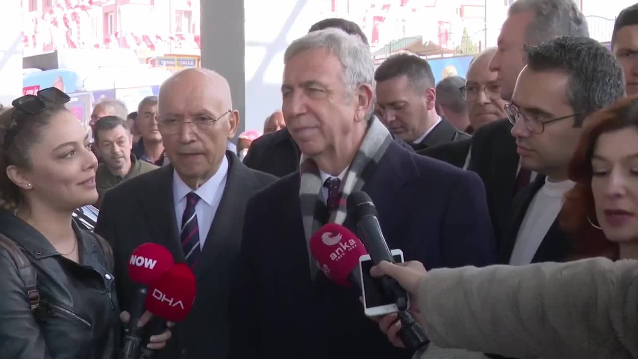 Mansur Yavaş: ''Halkın Karşısına Çıkıp Oy İsteyecek Yüzü Olmayanlar Bu Tür Oyunlara Başvuruyor''