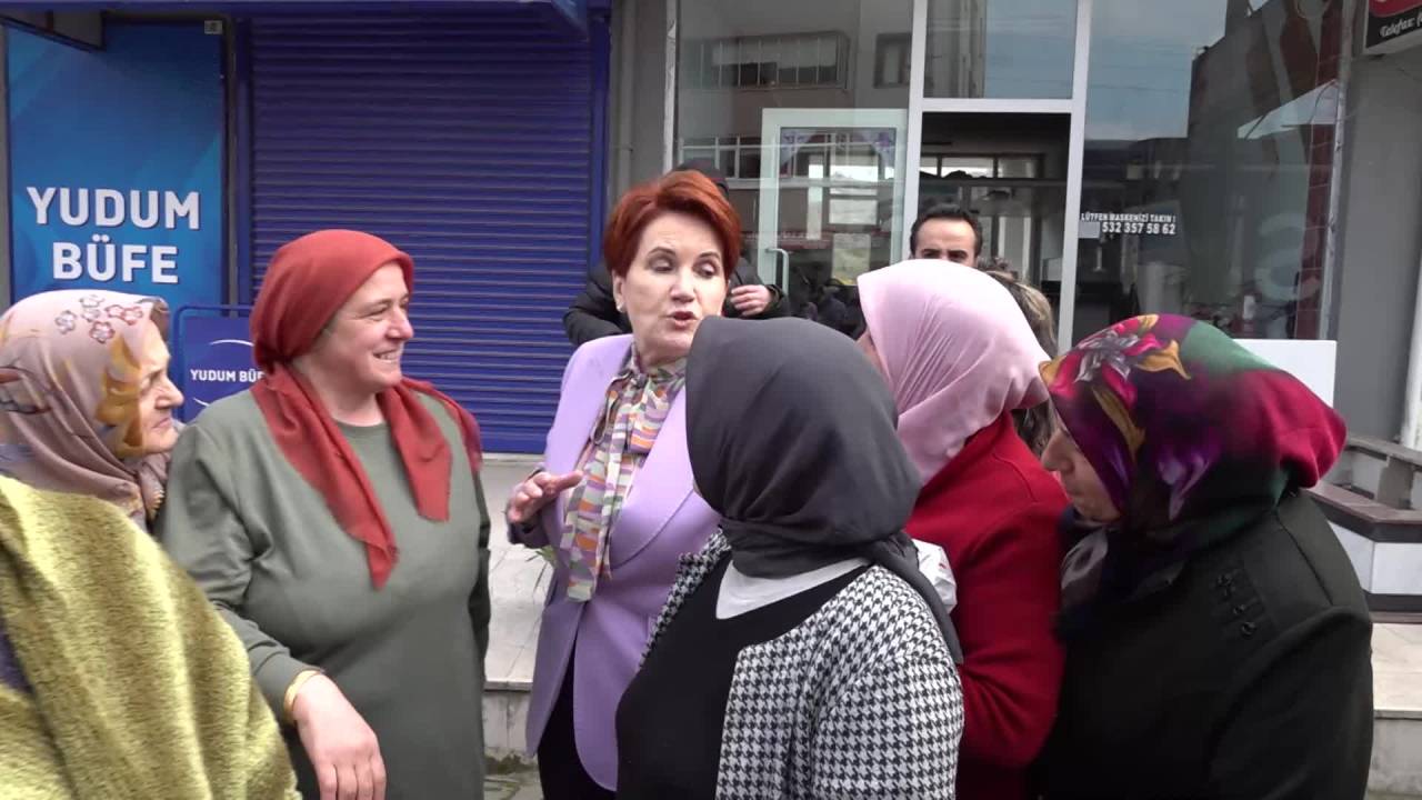 İyi Partigenel Başkanı  Akşener: "Tutun Elimi, Muhalefet Nasıl Yapılırmış Görün"