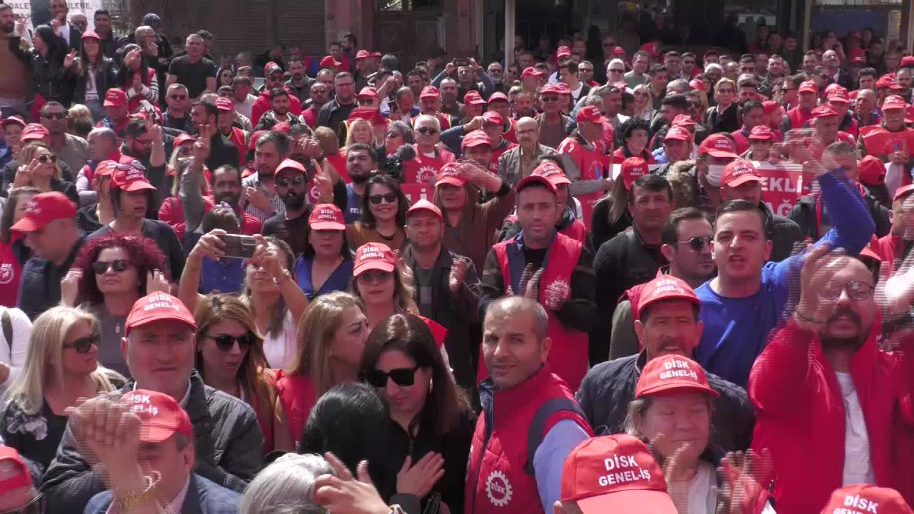 Disk Genel-iş Sendikası'ndan Cemil Tugay'a Destek