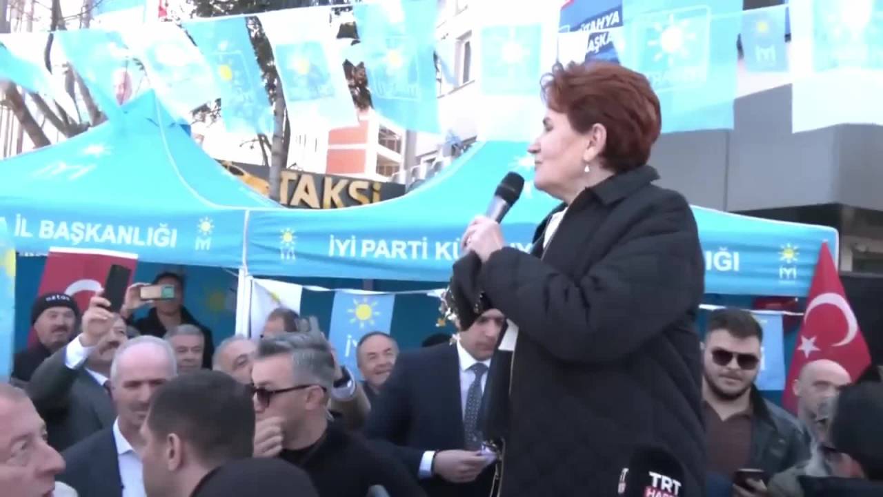 Meral Akşener, Kütahya'da; "Engelli Maaşları 7 Bin 500, Evde Bakım Ücreti 12 Bin 500 Liraya Çıkarılmalı"