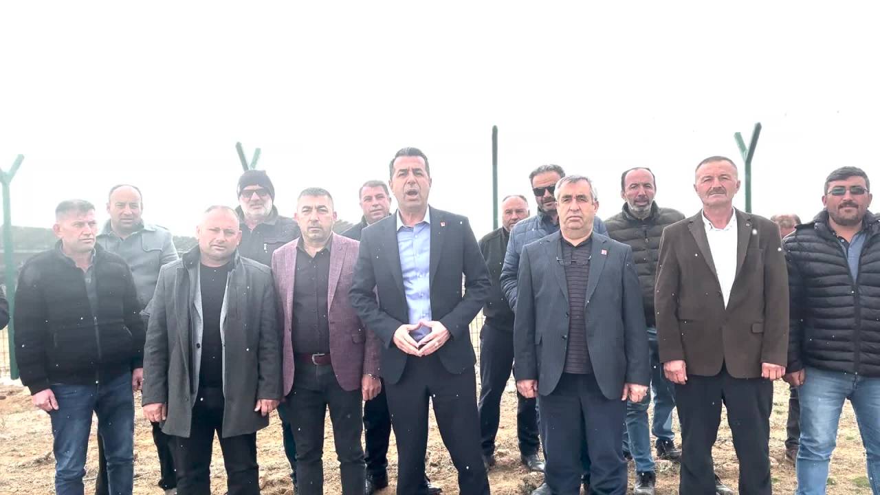 Erhan Adem: 850 Dönüm Arazi Jes İçin Mera Kapsamından Çırarıldı Üretici Çaresiz Bırakıldı