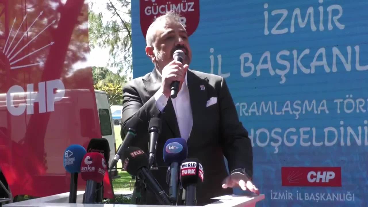 İzmir’de Chp'nin Ramazan Bayramı Geleneksel Bayramlaşma Töreni.. Aslanoğlu: İktidara Yürüyoruz