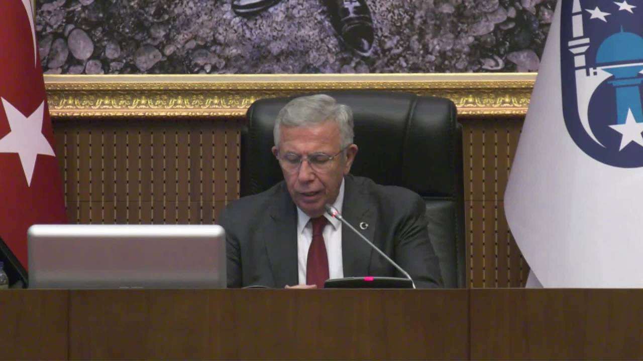 Ankara Büyükşehir Belediyesi Meclisi İlk Toplantısını Yaptı