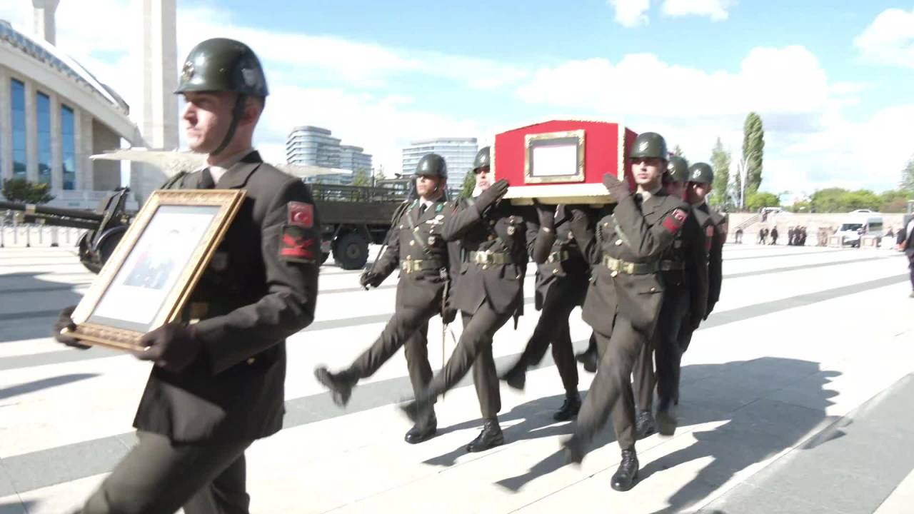 Şehit Ata Göçmen, Ankara'da Son Yolculuğuna Uğurlandı