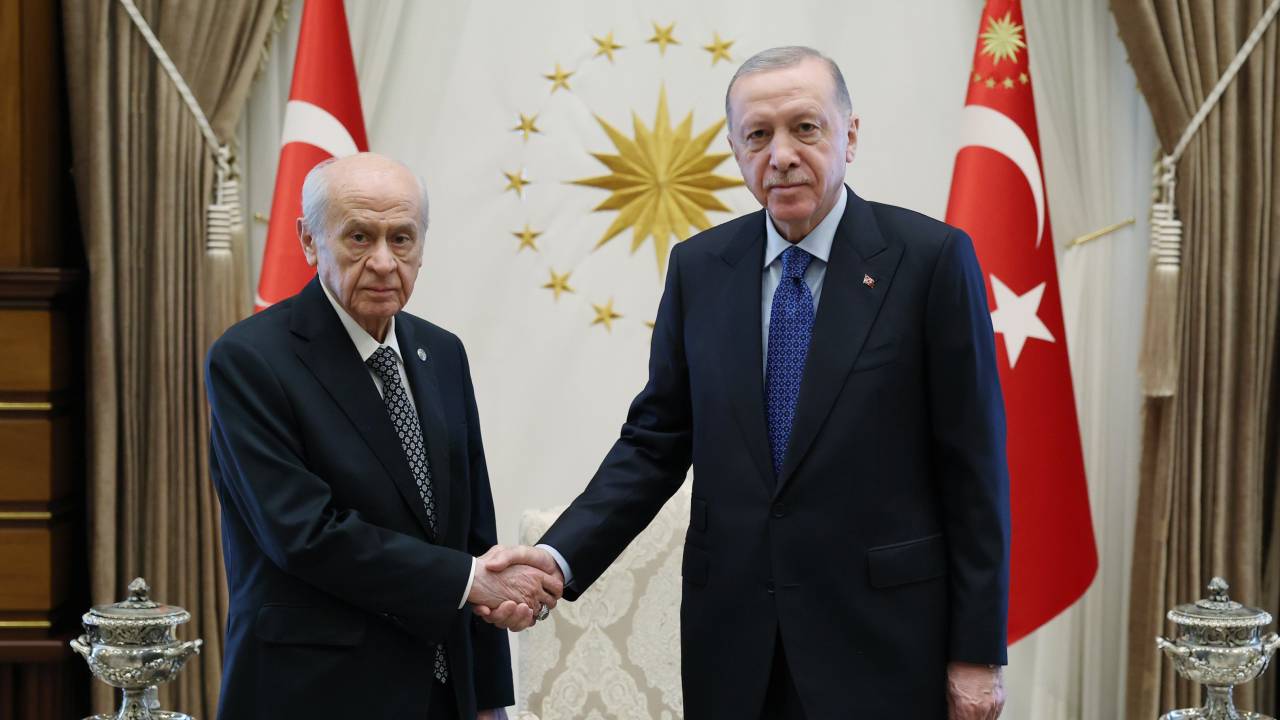 Erdoğan Ve Bahçeli Arasında 1 Saat Süren Görüşme Sona Erdi