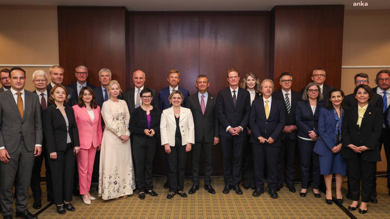 Özgür Özel, Ab Üyesi Ülkelerin Büyükelçileri İle Bir Araya Geldi