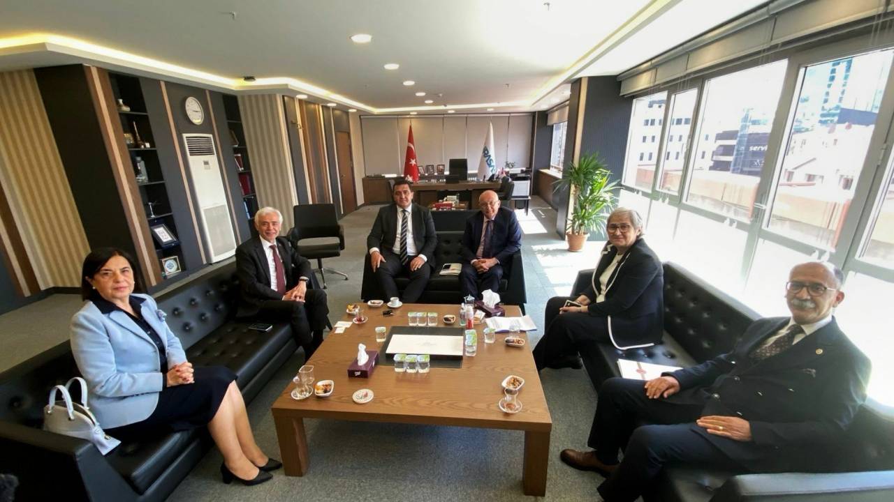 Ulaş Karasu Başkanlığındaki Chp Heyeti, Türasaş'ı Ziyaret Etti