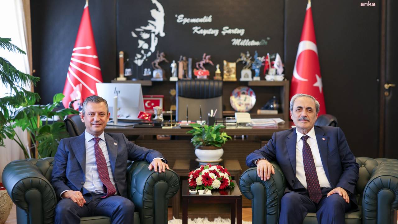 Chp Genel Başkanı Özel, Görev Süresi Sona Erecek Yargıtay Cumhuriyet Başsavcısı Şahin’i Kabul Etti