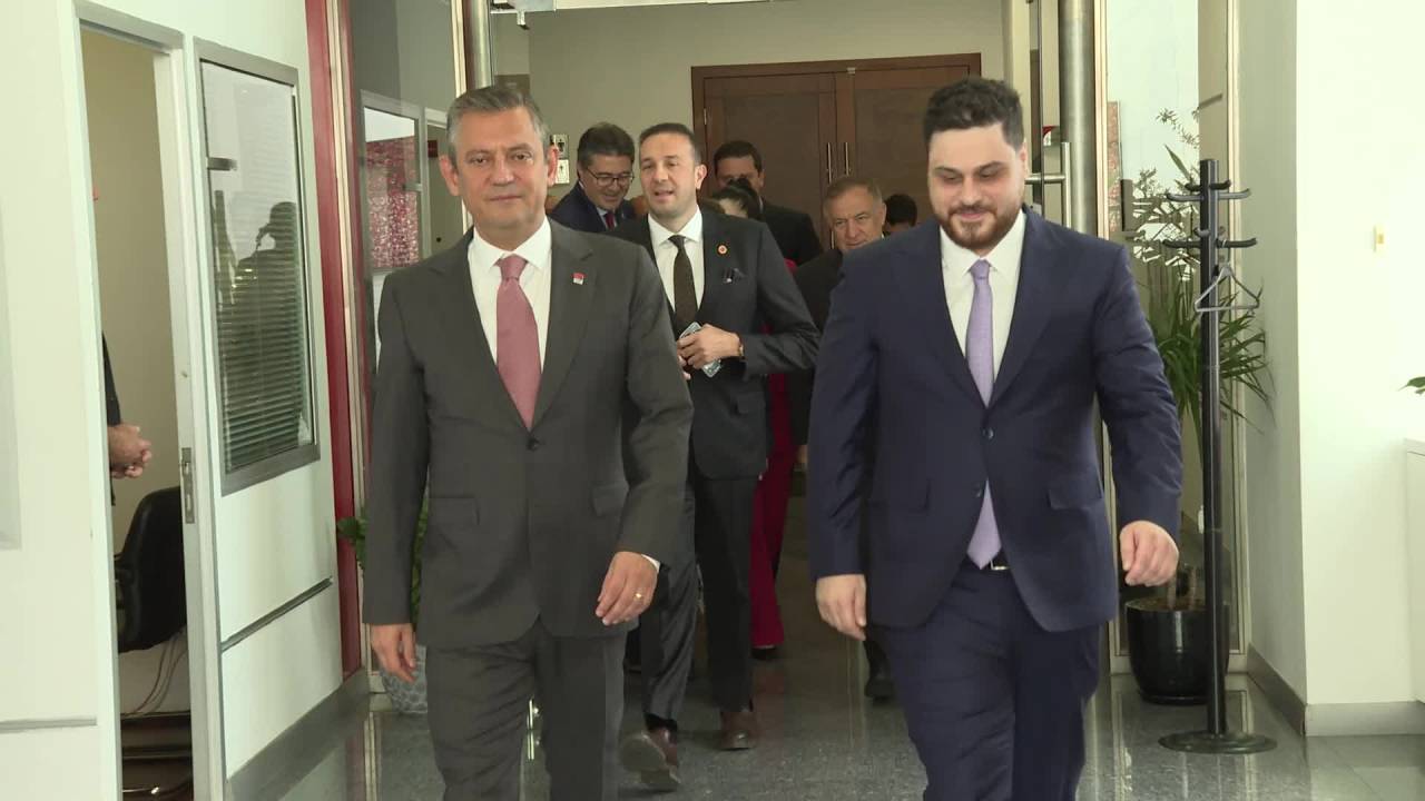 Özgür Özel, Btp Genel Başkanı Hüseyin Baş İle Görüştü